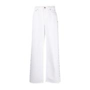 Washington DEE CEE Straight Jeans White, Dam