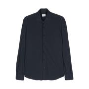 Mazzarelli Casual Shirts Blue, Herr