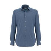 Xacus Casual Shirts for Men Blue, Herr