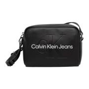 Calvin Klein Jeans Stilren Damväska Höst/Vinter Kollektion Black, Dam