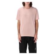 C.p. Company Jersey Logo T-Shirt Pink, Herr