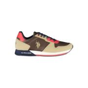 U.s. Polo Assn. Bruna Herr Sneakers med Dynamiska Kontrastdetaljer Mul...