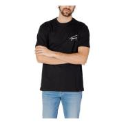 Tommy Jeans T-Shirts Black, Herr