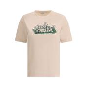 Burberry Monogram Print Bomull T-shirt Pink, Dam