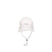 Jacquemus Kronärtskocka Hatt Off-White White, Dam