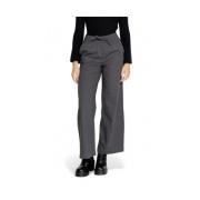 Jacqueline de Yong Grå Bomulls Jeans & Byxor Gray, Dam