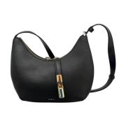 Furla Elegant Droppformad Handväska Black, Dam