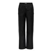 Only Bootcut Jeans & Byxor av återvunnen polyester Black, Dam