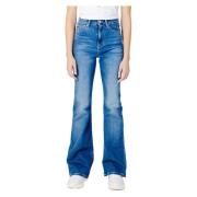 Tommy Jeans Sylvia Bootcut Jeans - Vår/Sommar Kollektion Blue, Dam