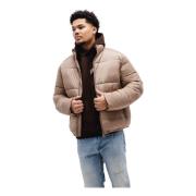 Emporio Armani Brun Bomberjacka Herr Snygg Modell Brown, Herr