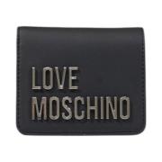 Love Moschino Liten Damplånbok Vår/Sommarkollektion Gray, Dam