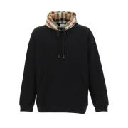 Burberry Samuel CHK Herrmode Skjorta Black, Herr