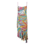 Pinko Midi Dresses Multicolor, Dam