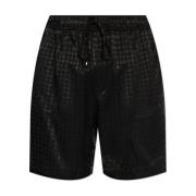 Amiri Logo shorts Black, Herr