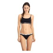 Puma Förpackning med 2 Bikini Bottom Black, Dam