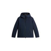 Woolrich Pacific Soft Shell Jacka Blue, Herr