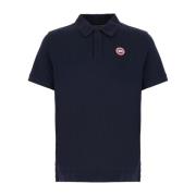 Canada Goose Klassisk Polo Shirt för Män Blue, Herr