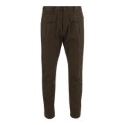 Dsquared2 Stretch Bomull Chino Byxor Brun Brown, Herr