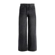 Anine Bing Manon-jeans Black, Dam