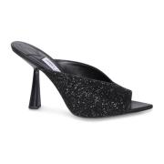 Jimmy Choo Svarta höga klackar eleganta kvällsskor Black, Dam