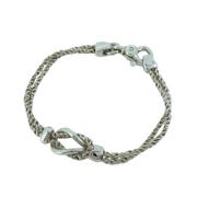 Tiffany & Co. Pre-owned Pre-owned Silver armband Gray, Dam