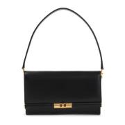 Dolce & Gabbana Svart Axelväska Elegant Stil Black, Dam