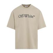 Off White Neutral T-shirt för män Beige, Herr