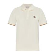 Moncler Polo med krage Beige, Dam