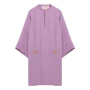 Valentino Garavani Kort Damklänning Purple, Dam