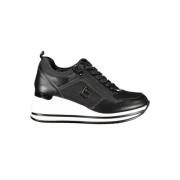 Laura Biagiotti Svart Polyester Sneaker Black, Dam