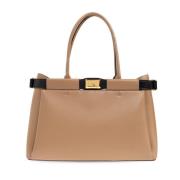 Furla Väska Iris XL typ Shopper Beige, Dam