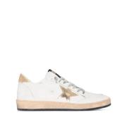 Golden Goose Stjärna Patch Sneakers Vit Vintage Stil White, Herr