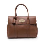 Mulberry Brun Läder Tophandtag Väska Brown, Dam