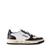 Autry Vita Sneakers Två-Ton Perforerat Design Black, Herr