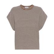 Brunello Cucinelli Stiliga T-shirts och Polos Brown, Dam