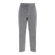 Thom Browne Praktiska Chino Byxor Gray, Dam