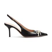 Valentino Garavani Elegant Slingback Klackar Black, Dam