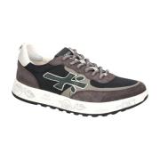 Premiata Innovativa Cassette-Running Sneakers Brown, Herr