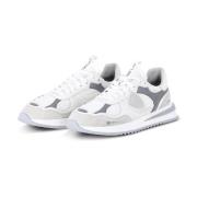 Philippe Model Reflekterande Materialblandning Sneaker Gray, Herr