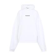 Balenciaga Vit Sweatshirt för Kvinnor White, Dam