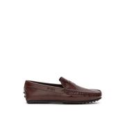 Tod's Klassiska Läderloafers Red, Herr