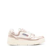 Autry Vita Sneakers för Stiliga Kvinnor Beige, Dam