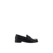 Paris Texas Kalvskinn Loafers med Blockklack Black, Dam