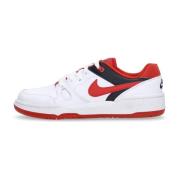 Nike Full Force Low Sneaker Vit/Röd/Svart White, Herr