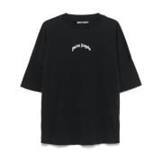 Palm Angels Svarta T-shirts och Polos Black, Herr