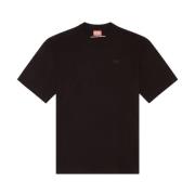 Diesel Trendig T-shirt med unik design Black, Herr