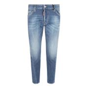 Dsquared2 Blå Skinny Jeans för Män Blue, Herr