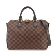 Louis Vuitton Vintage Pre-owned Canvas louis-vuitton-vskor Brown, Dam