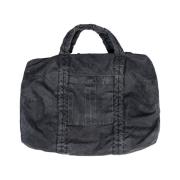 Entire Studios Svart Tvättad Duffle Väska Black, Unisex