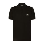 Dolce & Gabbana Svarta T-shirts och Polos Black, Herr